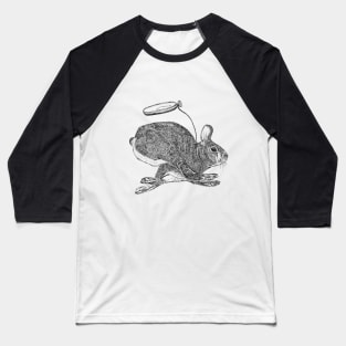 rabbit  run whit clock Baseball T-Shirt